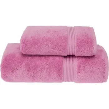 Sada ručníků a osušek Dárkové balení ručníků a osušek LANE - Růžovo-fialová, Soft Cotton