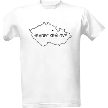 Pánské oblečení Tričko s potiskem Tričko Hradec Králové pánské