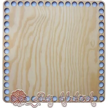 Dno na košík čtverec 20 cm borovice