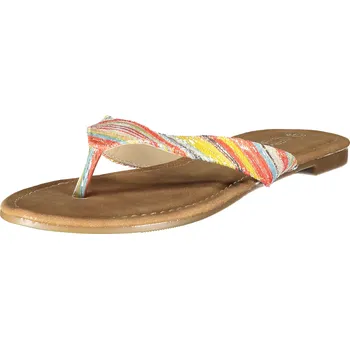 Dámské žabky Dámské pantofle LOAP HERBA HNĚDÁ/ORANŽOVÁ EU 38 (UK 5)