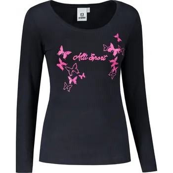 Dámské tričko Dámské triko ALTISPORT CARRYOVER ALW011169 NAVY/RŮŽOVÁ S