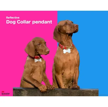 Obojek pro psa Reflexpoint Reflexní přívěsek na obojek - Mašlička / Motýlek Barvy: růžová