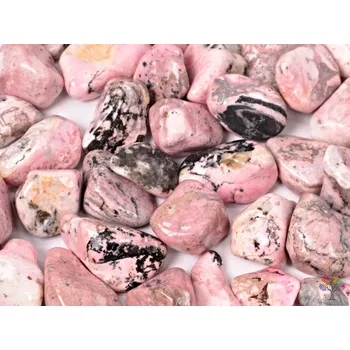 Drahý kámen Magieprirody.cz Tromlovaný kámen Rodonit XXL velikost 35 - 50 mm - Peru #188 Množství: 1ks