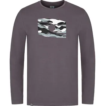 Pánské tričko Pánské triko LOAP ALBE CLM2070 ŠEDÁ S