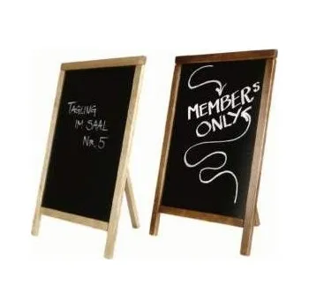 PGX 39284 Tabule nabídková s masivním bukovým rámem mahagon