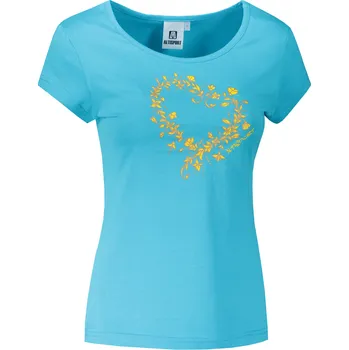 Dámské triko ALTISPORT ALW058122 TYRKYSOVÁ XS