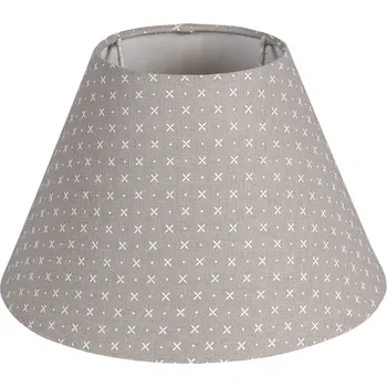 Stínidlo Šedo-béžové stínidlo se vzorem Tami - Ø 25*16 cm