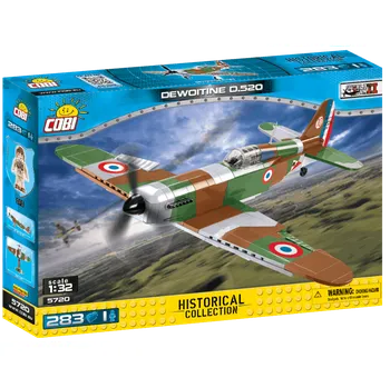 Stavebnice COBI COBI World War II 5720 Dewoitine D.520