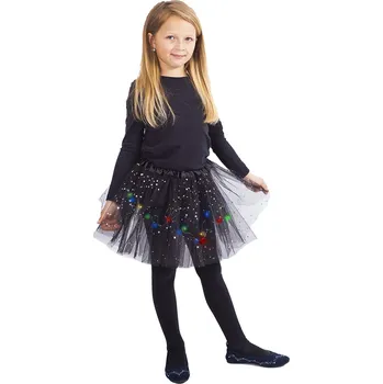 Karnevalový kostým Rappa Svítící tutu sukně černá