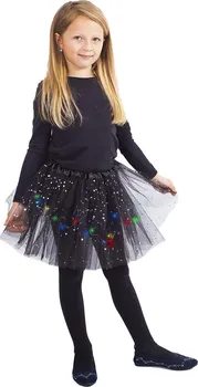 Karnevalový kostým Rappa Svítící tutu sukně černá