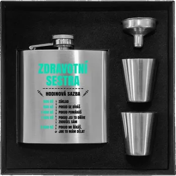 Placatka Placatka v krabičce Hodinová sazba - zdravotní sestra