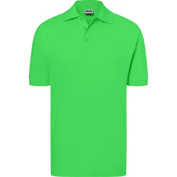 Pánské tričko Pánské triko s límečkem premium JAMES NICHOLSON JN070 LIME GREEN XL