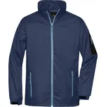 Pánská windbreaker bunda JAMES NICHOLSON JN1041 NAVY/AQUA M
