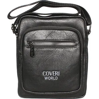 Pánská pevnější crossbody taška Coveri World CW2180 černá | KabelkyproVas.cz