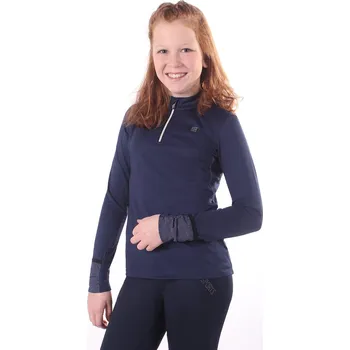 Chlapecké tričko QHP Triko termo Loua QHP, dětské, navy 164