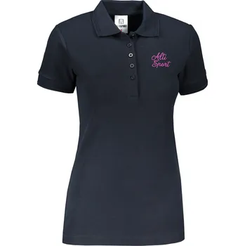 Dámské tričko Dámské triko s límečkem ALTISPORT ALW056210 NÁMOŘNÍ MODRÁ M