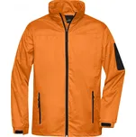 Pánská windbreaker bunda JAMES NICHOLSON JN1041 ORANGE/CARBON M