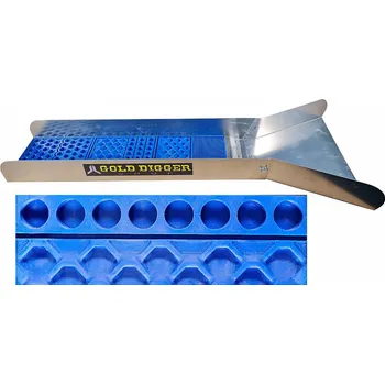 Poseidon - splav na rýžování zlata - Modrá 30 x 130 cm