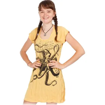 Dámská tunika Šaty (tunika) Sure Octopus Yellow, Sittar.cz L