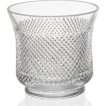 Váza Křišťálová váza, BRIGHT STONES, Gold Crystal, 19 cm