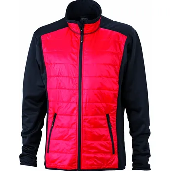 Pánská casual bunda Pánská bunda JAMES NICHOLSON JN593 BLACK/RED/BLACK S