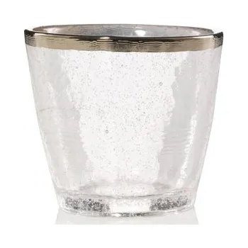 Svíčka Yankee candle svícen na votivní svíčku metalic band on glass 1ks