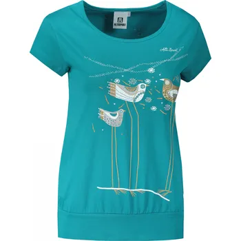 Dámské triko ALTISPORT CARRYOVER ALW043120 TMAVÝ TYRKYS M