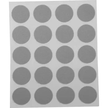 Vrut Krytka samolepicí 13mm 20ks - hliník mat 93336