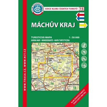 Mapy 15 Máchův kraj 7. vydání, 2017 - turistická mapa
