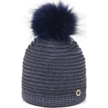 Čepice Dámská čepice Granadilla REDFORD FUR - tmavě modrá