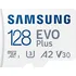 Paměťová karta Samsung Evo Plus microSDXC 128 GB UHS-I U3 V30 130 MB/s + SD adaptér