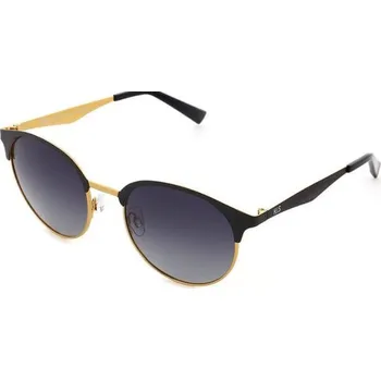 Sluneční brýle HIS 24101 černá mat zlatá, čočka šedá gradál polarizovaná 1