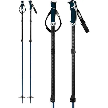 Sjezdová hůlka Hole G3 Via Alu 23/24 Barva: modrá / bílá, Délka: 115 - 145 cm