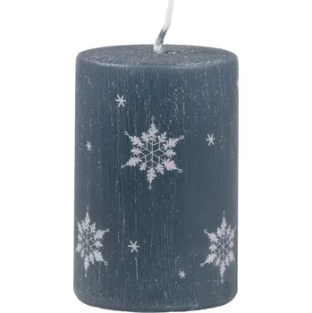 Svíčka Unipar Ice Tmavě modrá