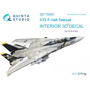 Plastikový model 1/72 F-14A 3D-Print&colour Interior (GHW)