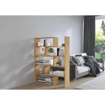 Knihovna Variabilní regál KAROL K1, 72-125 x 138 cm