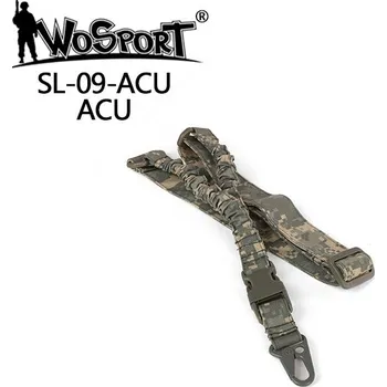 Airsoft Wosport Taktický 1-bodový popruh bungee, ACU