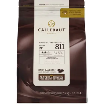 Potravina Callebaut Dark Callets 54,5 % 2,5 kg
