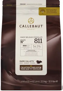 Čokoláda Callebaut Dark Callets 54,5 % 2,5 kg