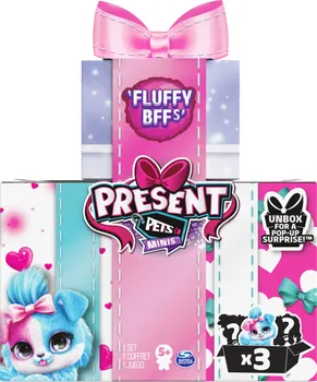 Plyšová hračka Spin Master Present Pets Fluffy BFFs'