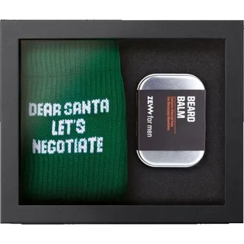 ZEW for men dárková sada balzámu na vousy a ponožek