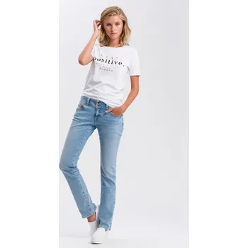Dámské džíny Dámské jeans CROSS JEANS Loie Light Blue P422-010 Velikost: W30 / L32