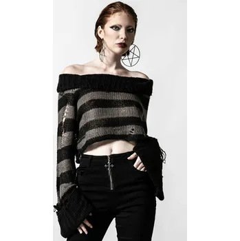 Dámský svetr svetr dámské - Visage Knit - KILLSTAR - KSRA004136 - 4XL