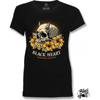 Dámské tričko Dámské Triko BLACK HEART SWEET EVIL Barva: Černá, Velikost: S