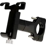 Držák na mobil na kolo Aluminum stříbrný