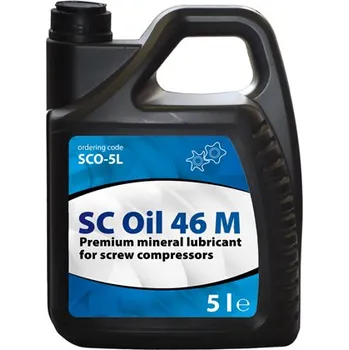 Hydraulický olej Olej SC Oil 46M, 5 litrů, do šroubových kompresorů (ABAC)