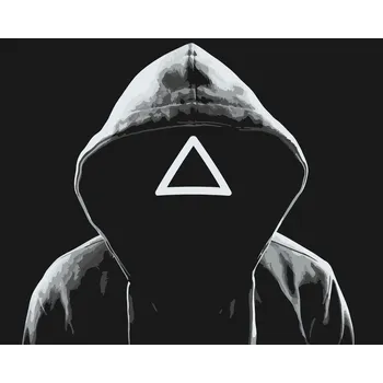 Malování podle čísel - Squid game Velikost: 40x50cm, Rámování: Pouze srolované plátno