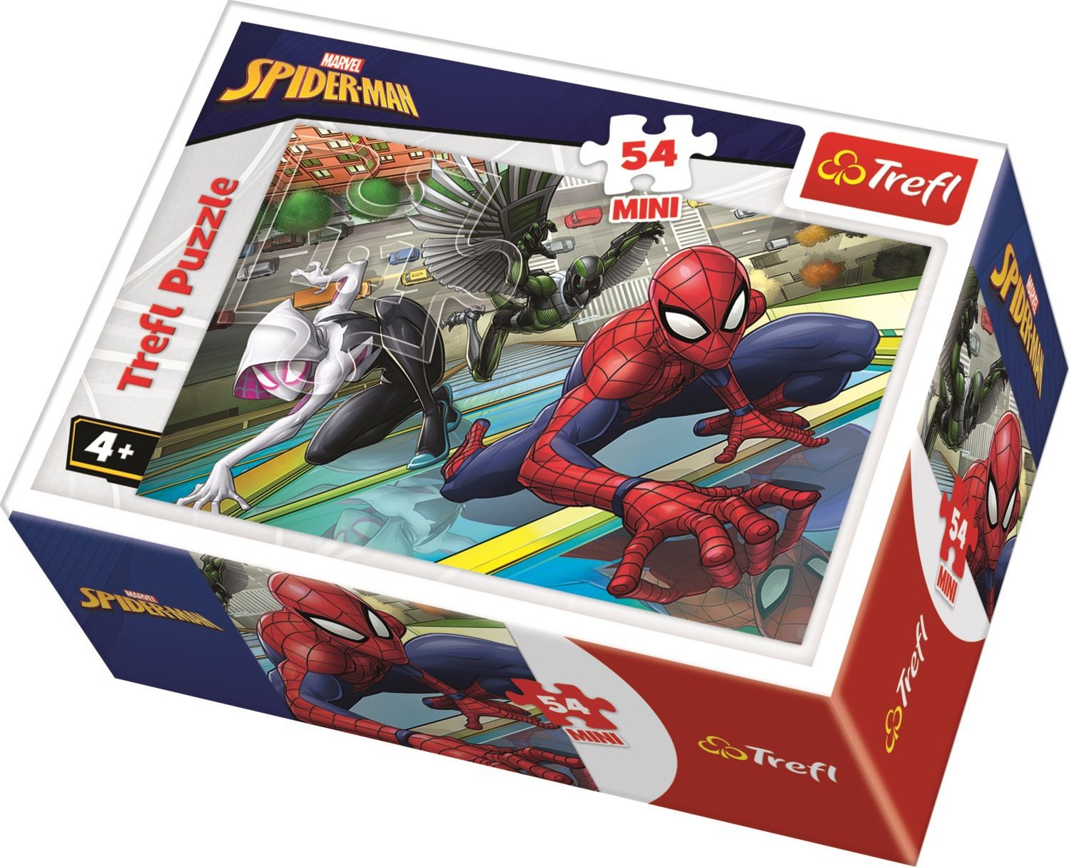 Trefl Spiderman Připraveni k boji 54 dílků od 25 Kč - Zbozi.cz