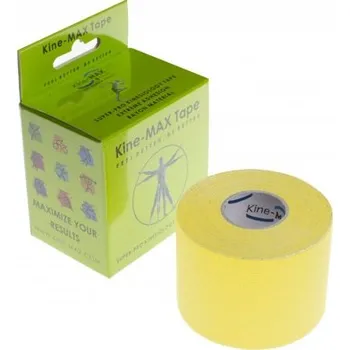 Tejpovací páska Kine MAX Tape Super Pro Rayon kinesiologický tejp, zvýšená adheze Barva: Žlutá