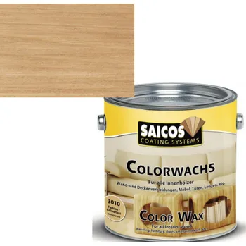 Olej na dřevo Saicos barevný vosk Klasik 0,125L 3023 BUK